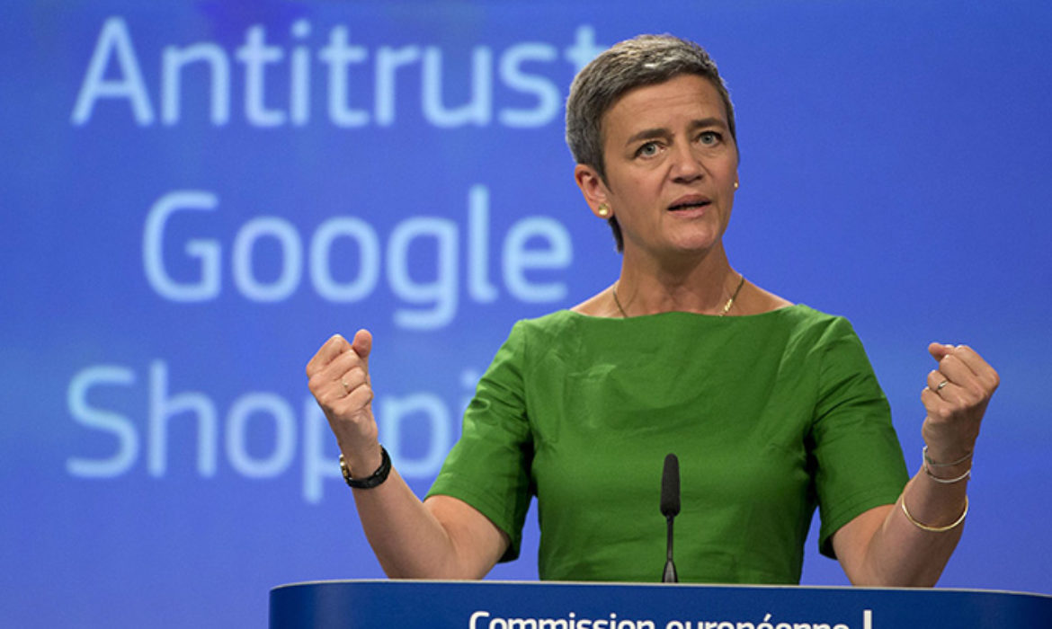 Google hit with record $5b EU antitrust fine